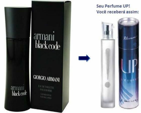 UP! 35 Armani Black Code (Âmbar/Jasmin moderno)